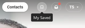 What is My Saved content and how do I access it?