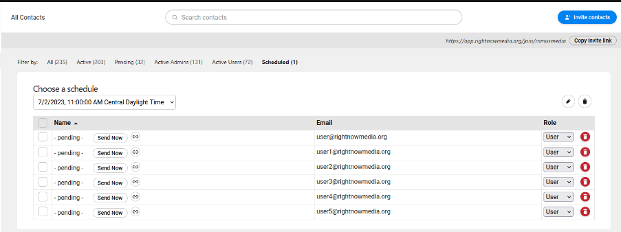 How do I manage my Contacts?